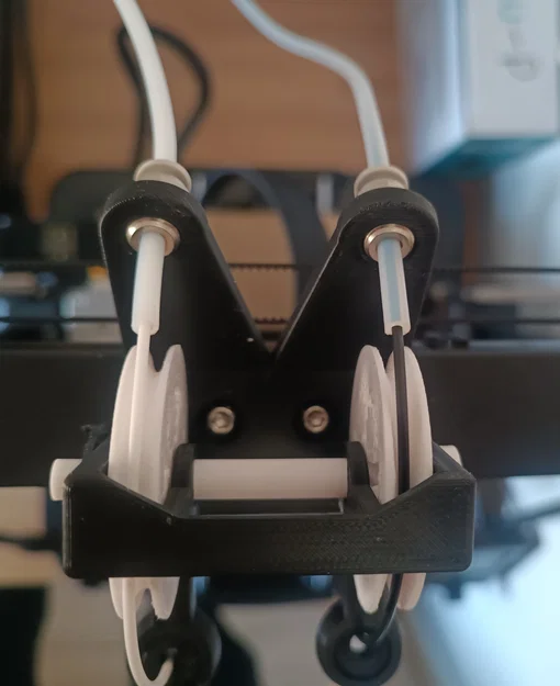 Bộ dẫn hướng nhựa kép cho Ender 3 V3 SE KE (Double Filament Guide) - Image 3