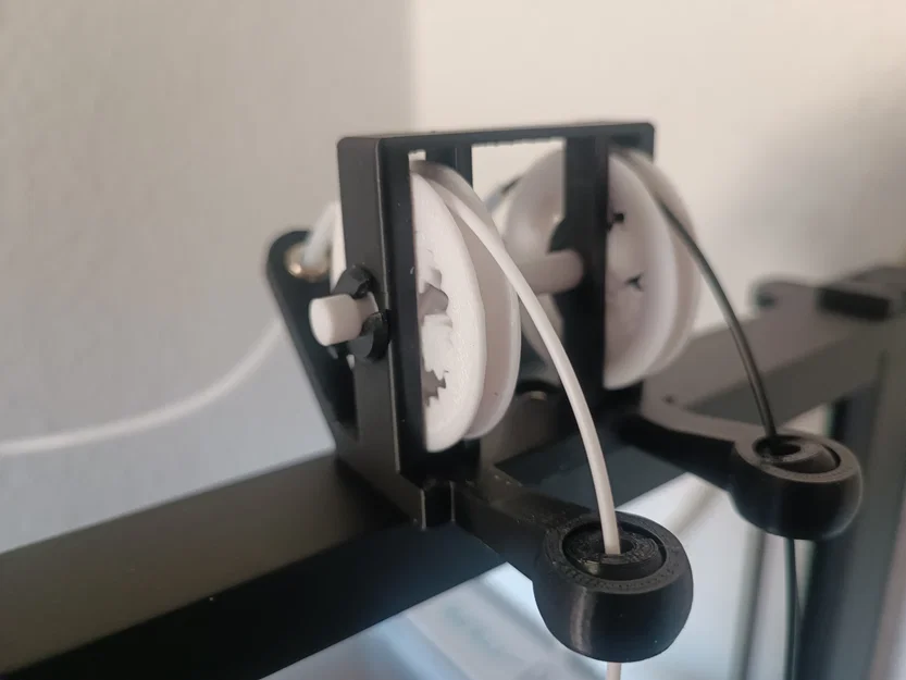 Bộ dẫn hướng nhựa kép cho Ender 3 V3 SE KE (Double Filament Guide) - Image 4