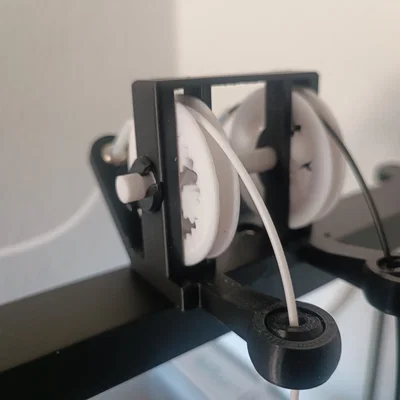 Bộ dẫn hướng nhựa kép cho Ender 3 V3 SE KE (Double Filament Guide)