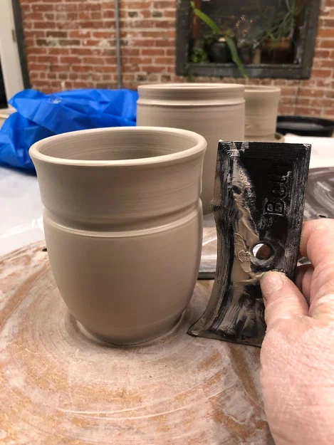 Dụng cụ tạo hình gốm (pottery ribs) - Tự thiết kế bất kỳ hình dáng nào với OpenSCAD - Image 9