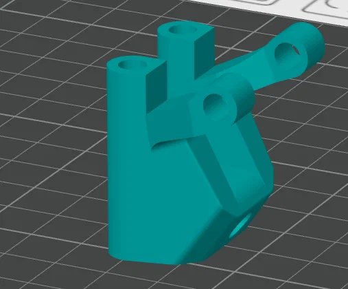 Ngàm gắn anten SMA & thu sóng CRSF cho flycam Mark4 V2 10 inch - Image 3