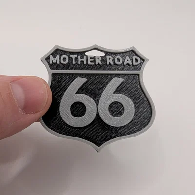 Móc khóa Mother Road lấy cảm hứng từ Route 66
