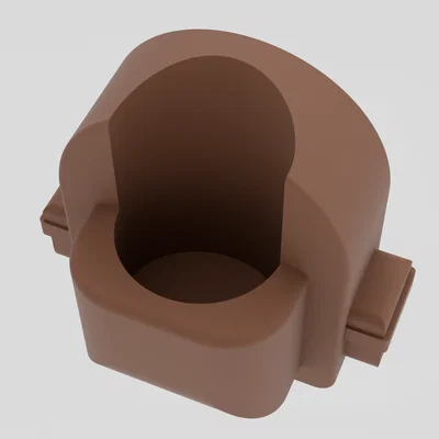 Giá đỡ bút hình balo 3D - Phụ kiện trang trí bàn làm việc độc đáo