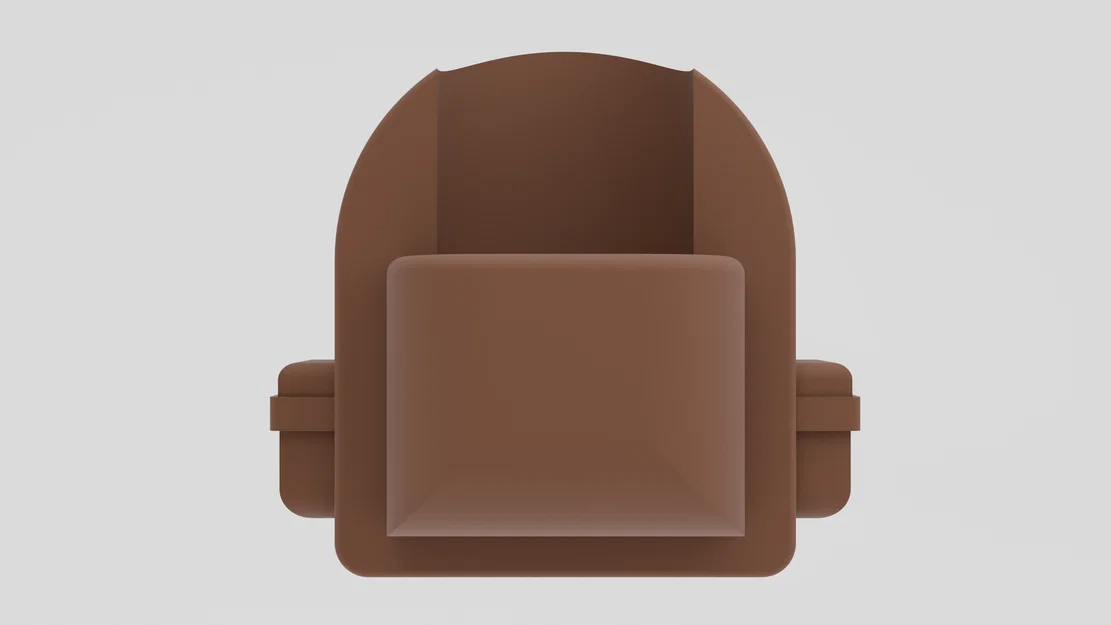 Giá đỡ bút hình balo 3D - Phụ kiện trang trí bàn làm việc độc đáo - Image 3