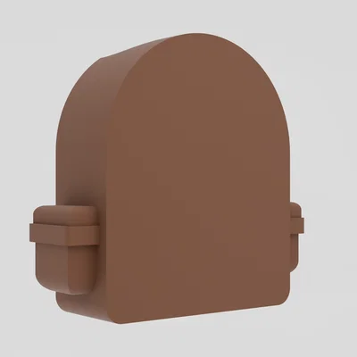 Giá đỡ bút hình balo 3D - Phụ kiện trang trí bàn làm việc độc đáo