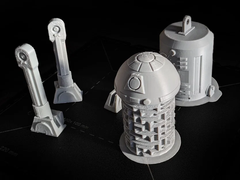 Hộp Đựng Dạng Mê Cung Robot R2 Astromech - Có Thể Tạo Dáng - Image 3