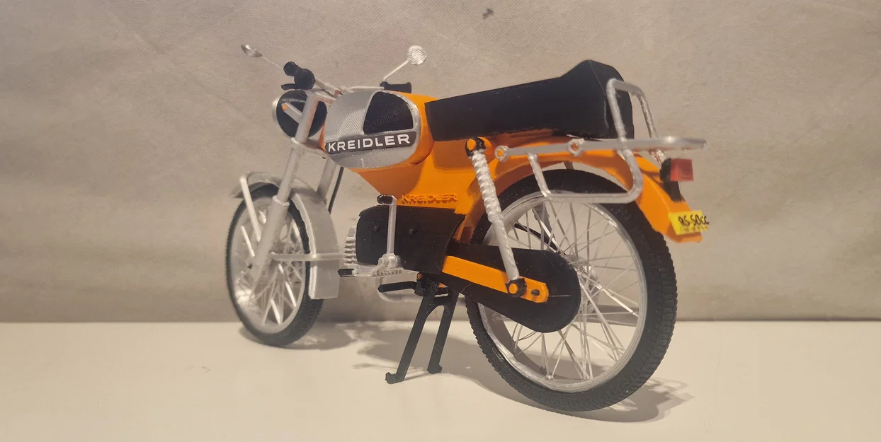 Mô hình xe cổ Kreidler Florett RS tỉ lệ 1:8 in 3D - Image 15