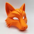 Mặt nạ cáo (Fox Mask) in 3D phong cách độc đáo cho lễ hội - Thumbnail 1