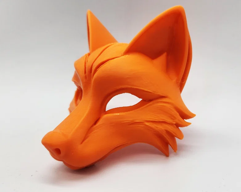 Mặt nạ cáo (Fox Mask) in 3D phong cách độc đáo cho lễ hội - Image 2