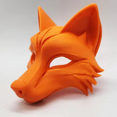 Mặt nạ cáo (Fox Mask) in 3D phong cách độc đáo cho lễ hội