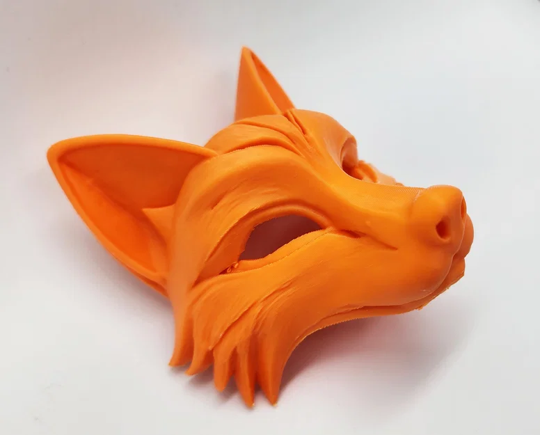Mặt nạ cáo (Fox Mask) in 3D phong cách độc đáo cho lễ hội - Image 3