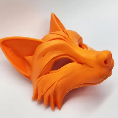 Mặt nạ cáo (Fox Mask) in 3D phong cách độc đáo cho lễ hội