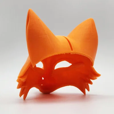 Mặt nạ cáo (Fox Mask) in 3D phong cách độc đáo cho lễ hội
