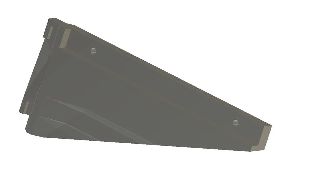 Pat kẹp kệ Boaxel half shelf in 3D (Tương thích IKEA) - Image 1