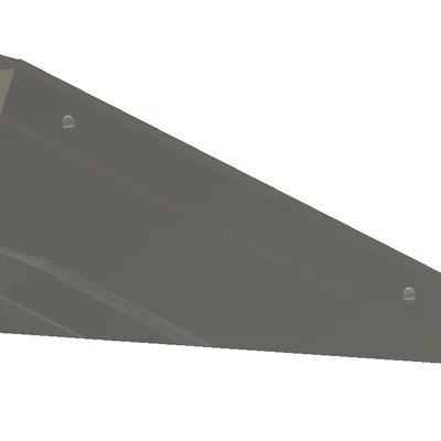 Pat kẹp kệ Boaxel half shelf in 3D (Tương thích IKEA)