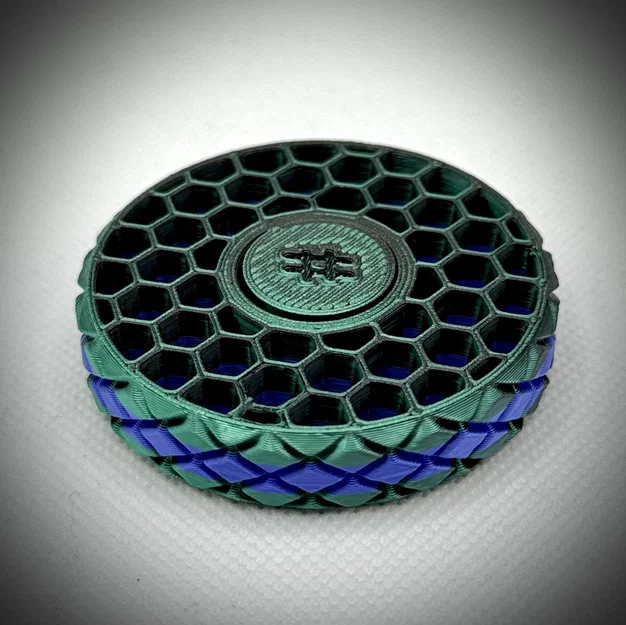 Fidget Spinner Hình Tổ Ong Tròn - Image 1