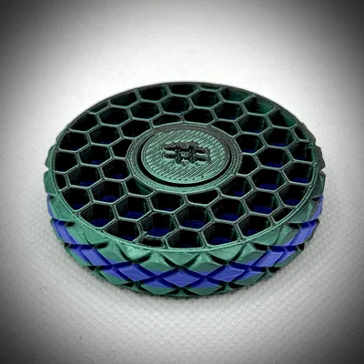 Fidget Spinner Hình Tổ Ong Tròn