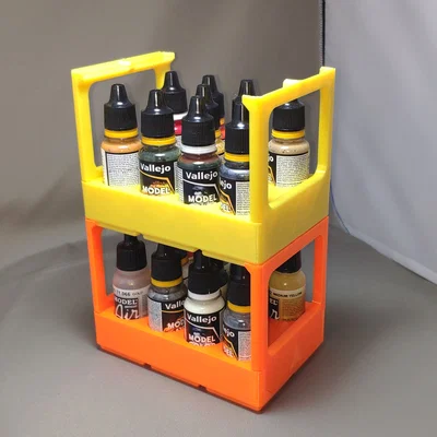 Khay Gridfinity đựng lọ sơn Vallejo