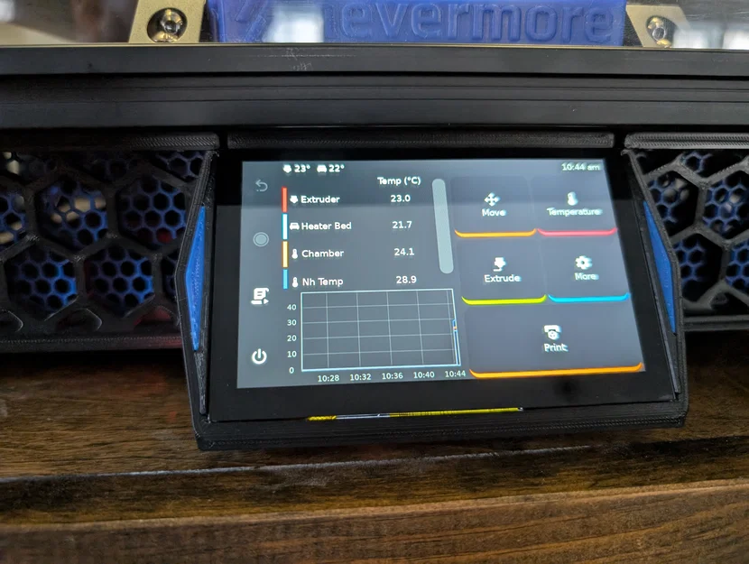 Khung gắn màn hình BTT Pi TFT50 V2.1 cho Voron 2.4 - Image 1