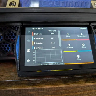 Khung gắn màn hình BTT Pi TFT50 V2.1 cho Voron 2.4