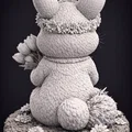 Mô hình Bunny in Bloom dễ thương cho in 3D - Thumbnail 2