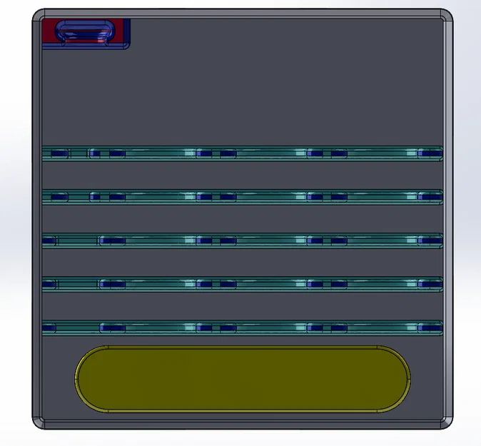 Khay Đựng Khuôn Nạp Đạn 3 Vị Trí - Hệ Gridfinity - Image 3