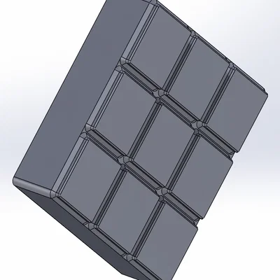 Khay Đựng Khuôn Nạp Đạn 3 Vị Trí - Hệ Gridfinity