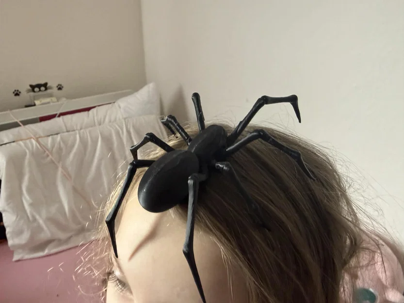 Mô hình nhện đen Tarantula, góa phụ đen siêu thực - Image 2