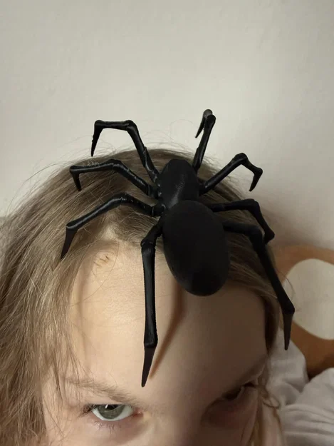 Mô hình nhện đen Tarantula, góa phụ đen siêu thực - Image 3
