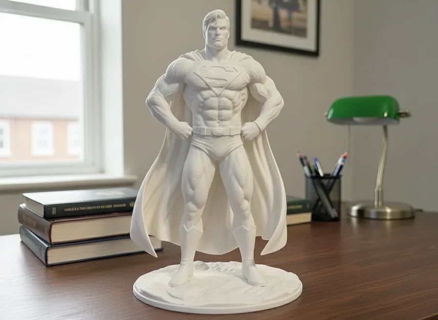 Mô hình Superman 3D cực chi tiết cho người hâm mộ siêu anh hùng - Image 1
