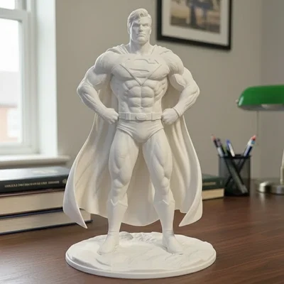 Mô hình Superman 3D cực chi tiết cho người hâm mộ siêu anh hùng