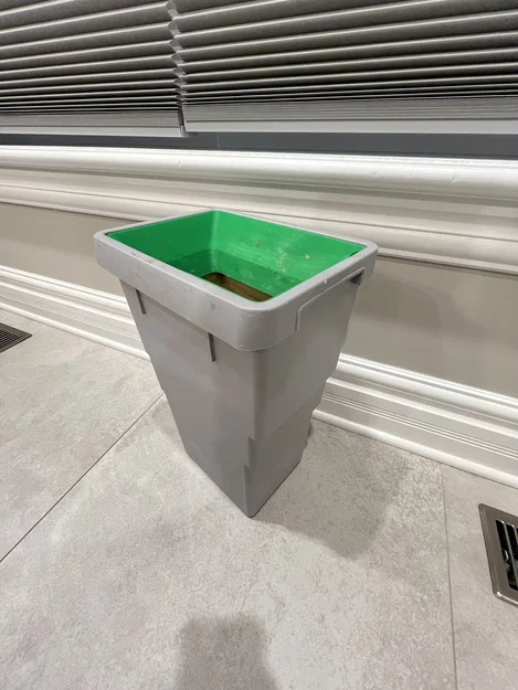 Phễu in 3D hỗ trợ đổ rác hữu cơ tiện lợi cho nhà bếp - Image 2