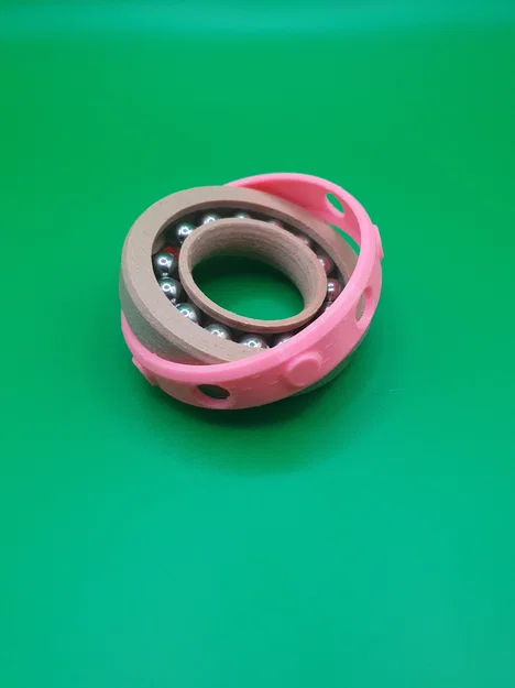 Đồ chơi cảm giác vòng bi với con lăn họa tiết - Image 1