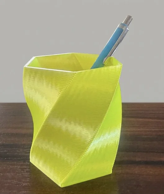 Ống Đựng Bút Xoắn Tối Giản – In Nhanh, Không Cần Support - Image 2