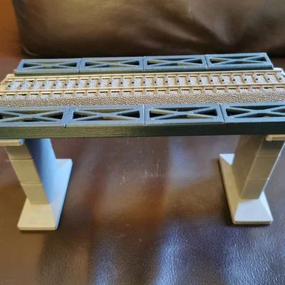 Chi tiết ray thẳng 172mm cho cầu mô hình Märklin H0 (Hệ thống modul)