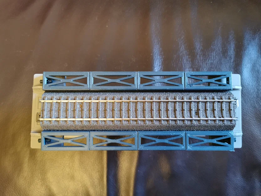 Chi tiết ray thẳng 172mm cho cầu mô hình Märklin H0 (Hệ thống modul) - Image 2