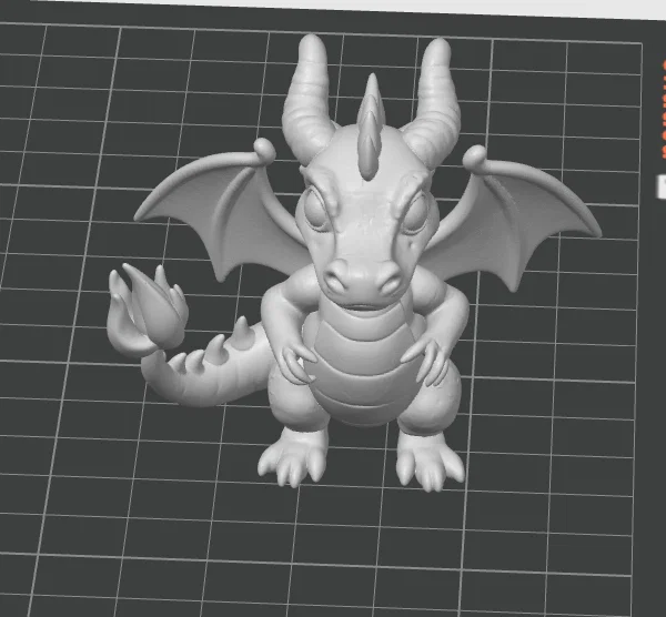 Mô hình rồng lửa mini (Fire Dragon Mini) in 3D độc đáo - Image 2