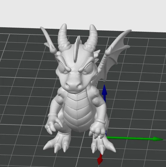 Mô hình rồng lửa mini (Fire Dragon Mini) in 3D độc đáo - Image 3