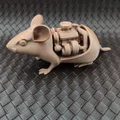 Mô hình chú chuột máy cơ khí (Motorized mouse) độc đáo cho bàn làm việc - Thumbnail 4