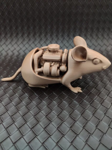 Mô hình chú chuột máy cơ khí (Motorized mouse) độc đáo cho bàn làm việc - Image 7