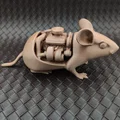 Mô hình chú chuột máy cơ khí (Motorized mouse) độc đáo cho bàn làm việc - Thumbnail 7