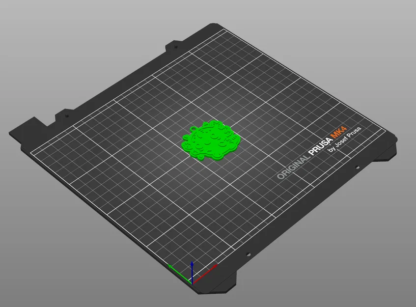 Móc khóa Axolotl dễ thương - Mẫu in 3D đơn giản, không cần support - Image 2