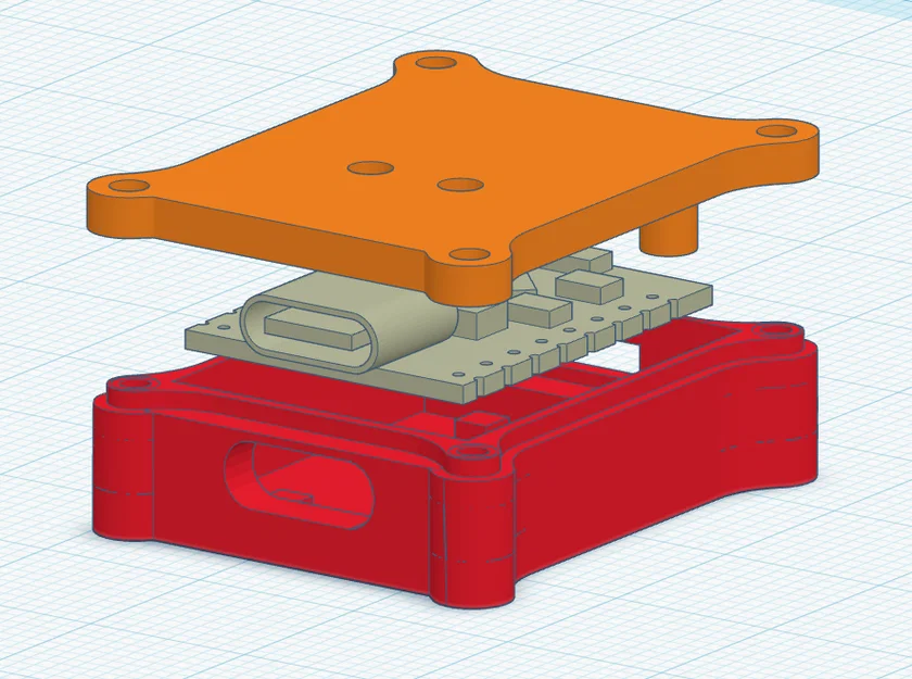 Vỏ bảo vệ cho ESP32-C3 Mini | WLED | Homematic | Home Assistant | Iobroker - Image 1