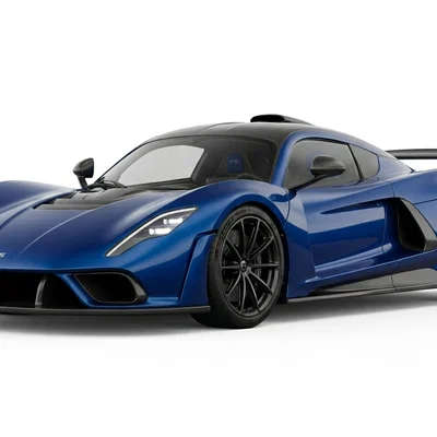Mô hình xe Hennessey Venom F5 - Siêu xe tốc độ cho người chơi 3D