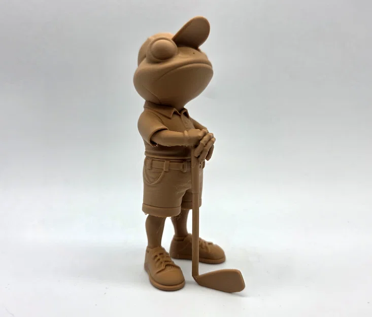 Hoppy Gilmore - Mô hình ếch chơi Golf cực chất - Image 2