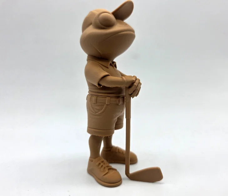 Hoppy Gilmore - Mô hình ếch chơi Golf cực chất - Image 3