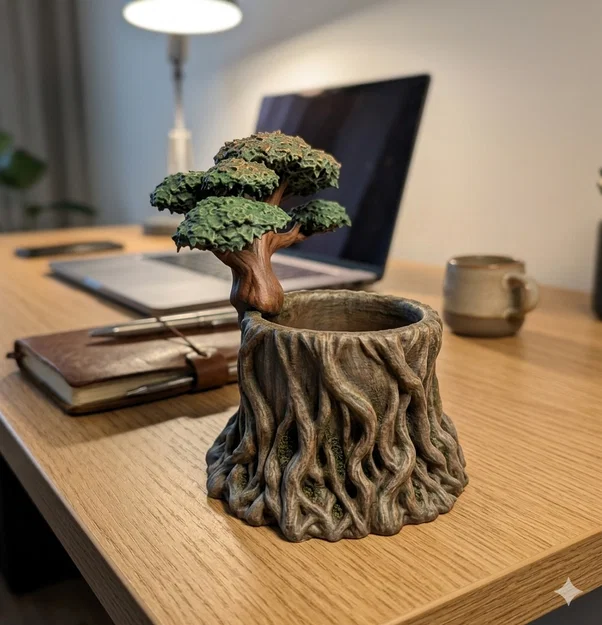 Ống cắm bút Bonsai - Image 1