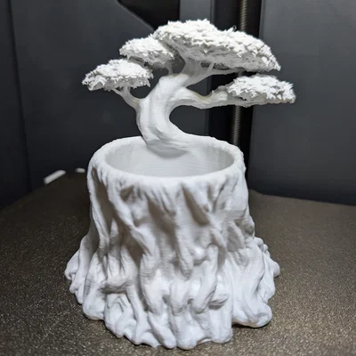Ống cắm bút Bonsai