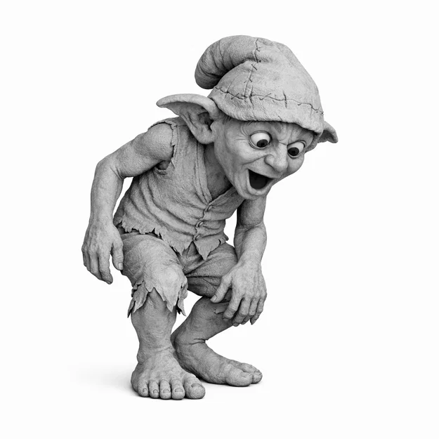 Mô hình chú yêu tinh ngạc nhiên (Astonished goblin) - Image 1