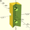 Giá đỡ trụ cho ăng-ten vòng từ (magloop-support-bracket) - Thumbnail 1